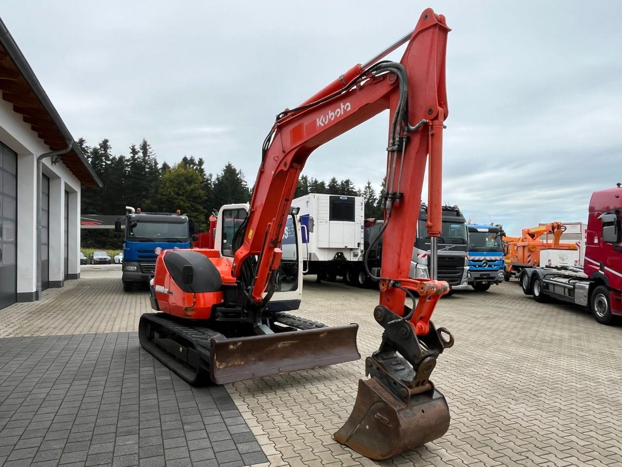 Kubota KX 080-3 Powertilt MS 08 - Mini excavator: picture 3 Kubota KX 080-3 Powertilt MS 08 - Mini excavator: picture 3