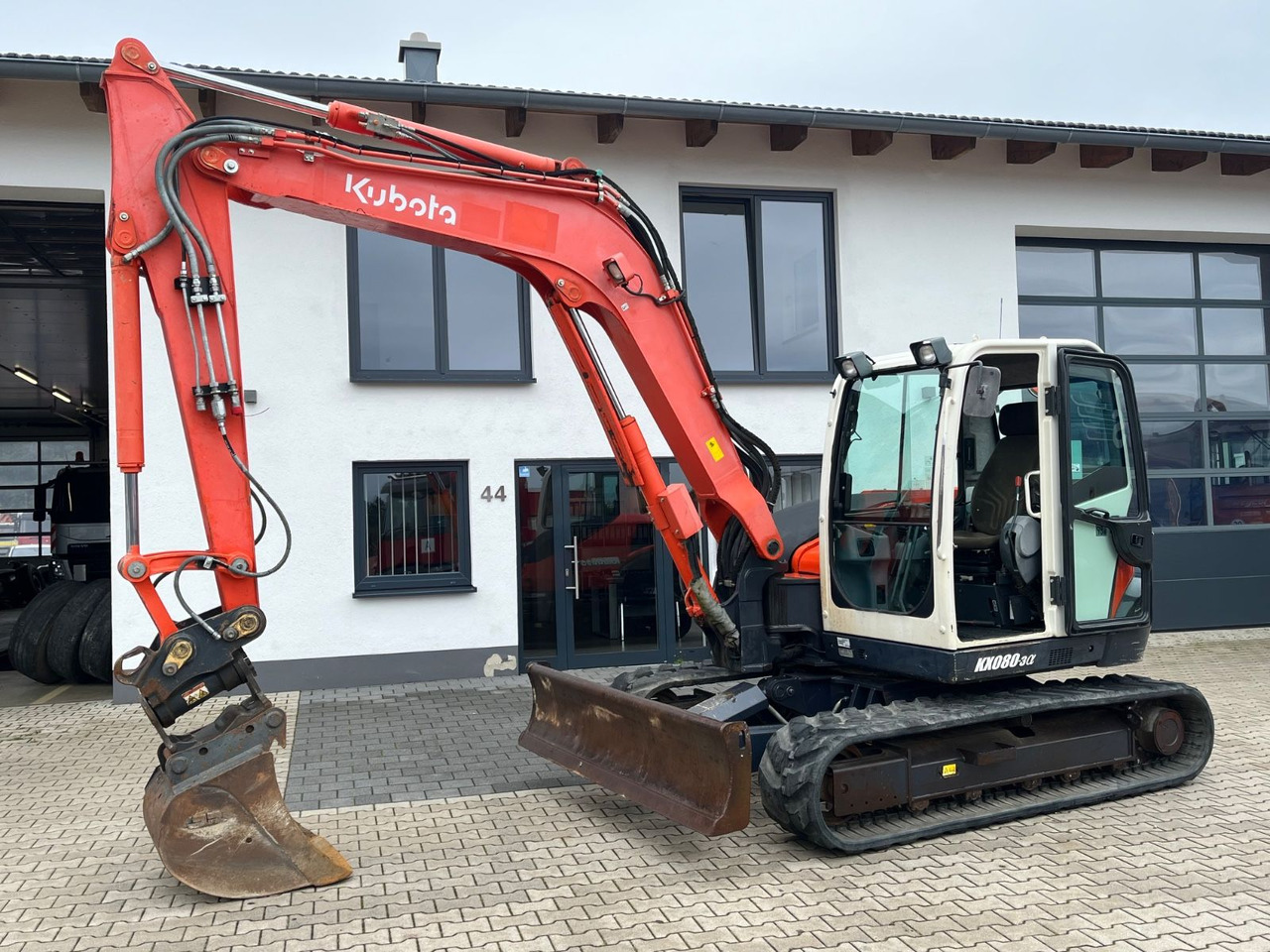 Kubota KX 080-3 Powertilt MS 08 - Mini excavator: picture 1 Kubota KX 080-3 Powertilt MS 08 - Mini excavator: picture 1