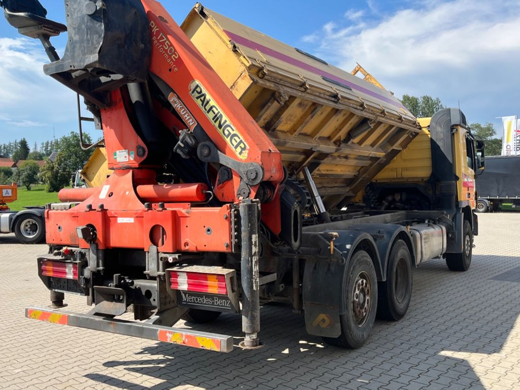 Tipper, Crane truck Mercedes-Benz Actros 2544 MP2 Kupplung Retarder PK 17502: picture 10