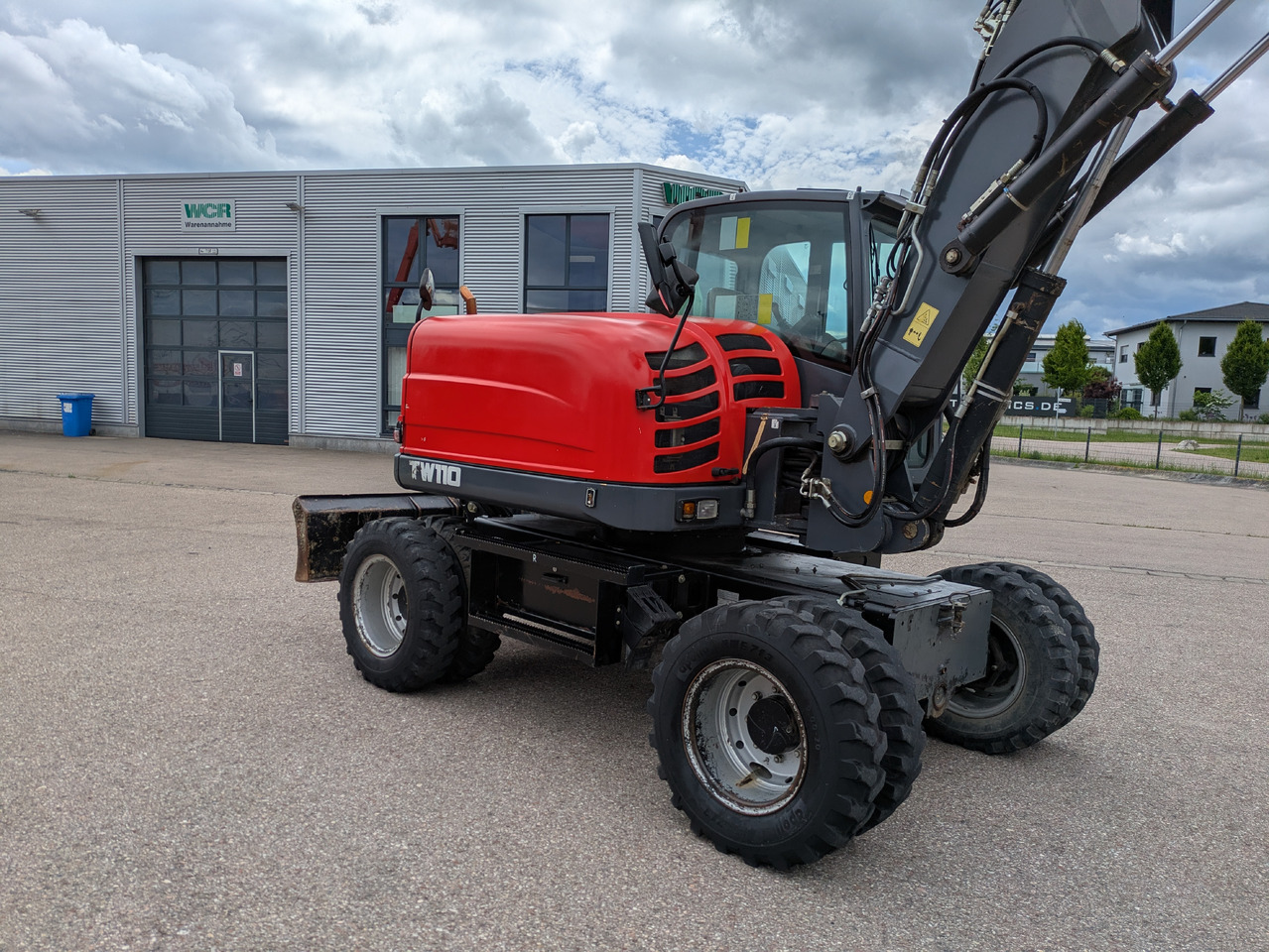 TEREX TW110 Mobilbagger Powertilt Rußpartikelfilter - Wheel excavator: picture 5 TEREX TW110 Mobilbagger Powertilt Rußpartikelfilter - Wheel excavator: picture 5