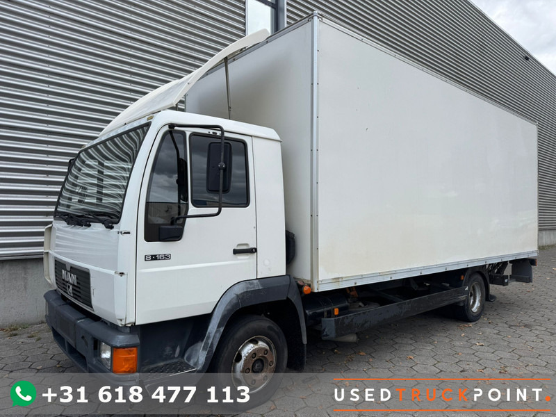 MAN 8.163 / Tail Lift / Manual / 3 Seats / Belgium Truck - Box truck: picture 1 MAN 8.163 / Tail Lift / Manual / 3 Seats / Belgium Truck - Box truck: picture 1