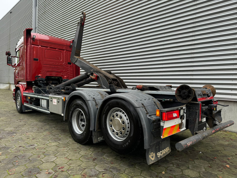 Scania R 580 Highline / 6X2 / Hooksystem / Retarder / Full Air / V8 / Belgium Truck - Hook lift truck: picture 4 Scania R 580 Highline / 6X2 / Hooksystem / Retarder / Full Air / V8 / Belgium Truck - Hook lift truck: picture 4