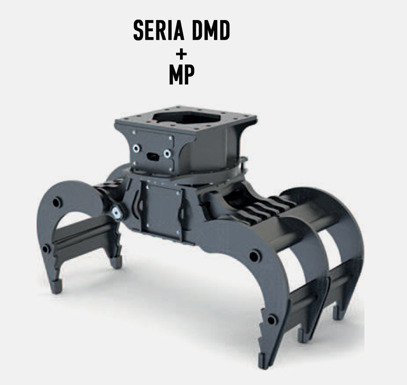 New Grapple for Construction machinery DEMOQ DMD 100 S Hydraulic Polyp -grab 430 kg: picture 9
