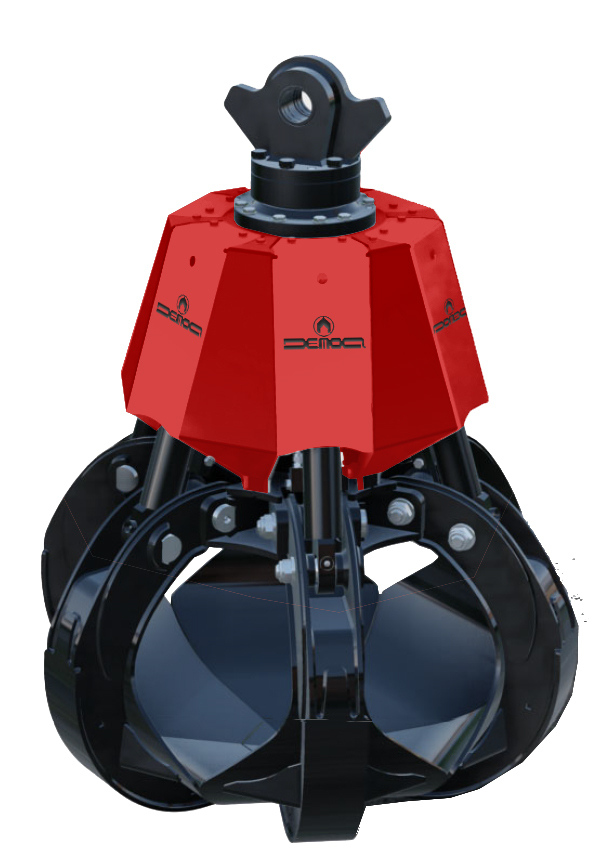 DEMOQ PG500  Hydraulic Polyp -grab - Grapple for Construction machinery: picture 1 DEMOQ PG500  Hydraulic Polyp -grab - Grapple for Construction machinery: picture 1
