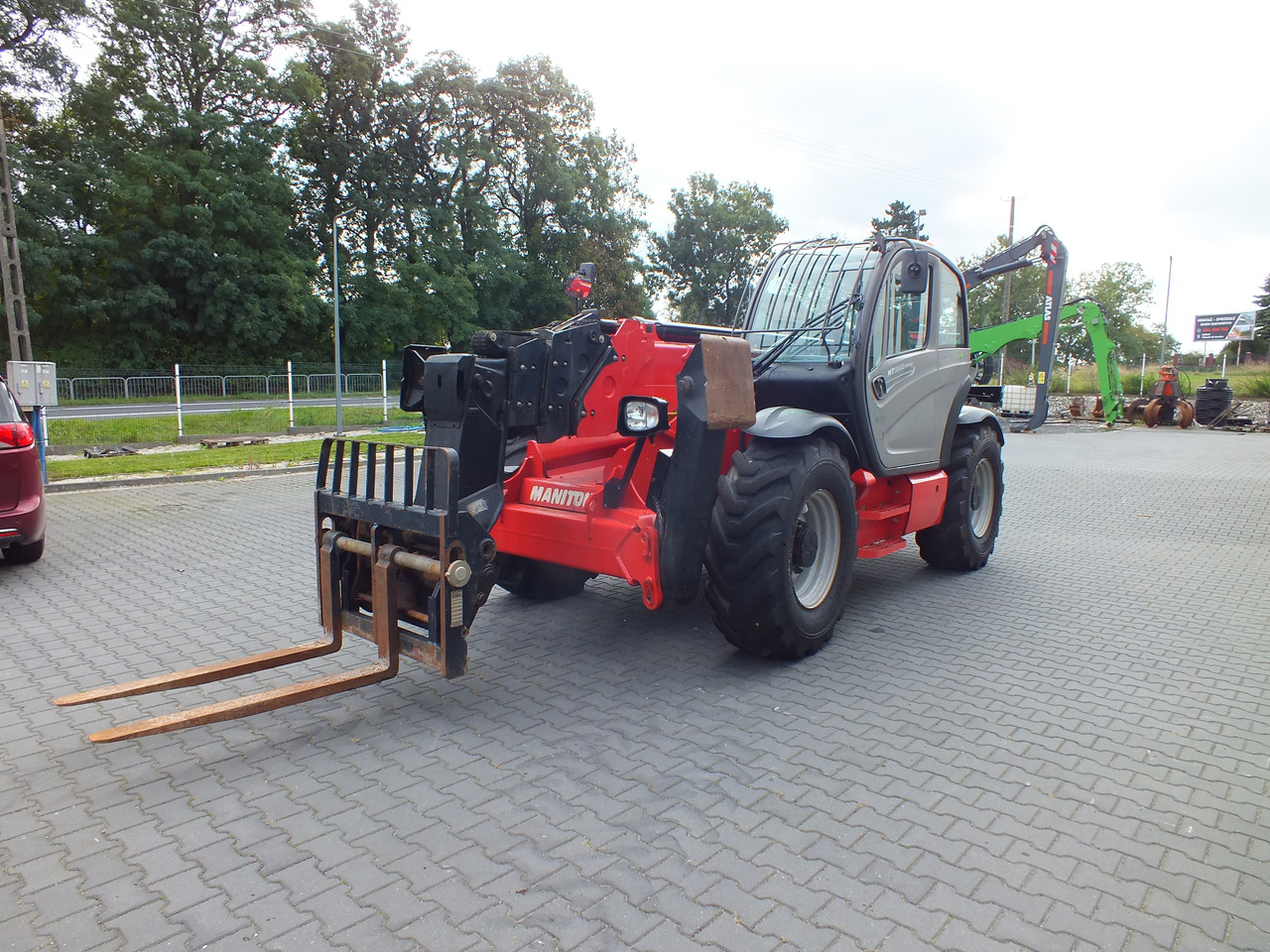 MANITOU MT1840 - Telescopic wheel loader for Excavator: picture 2 MANITOU MT1840 - Telescopic wheel loader for Excavator: picture 2