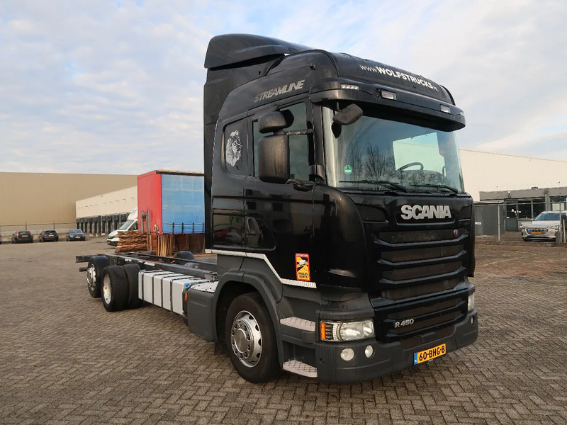 Scania R450 6x2 chassis, Euro 6, Topline, TUV, NL Truck TOP! - Cab chassis truck: picture 4 Scania R450 6x2 chassis, Euro 6, Topline, TUV, NL Truck TOP! - Cab chassis truck: picture 4