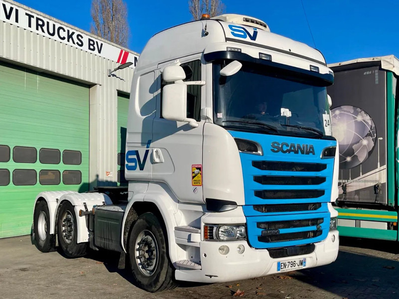 Scania R580 V8 RETARDER, HYDRAULIC, HUB REDUCTION, STANDAIRCO, FRIGO - Tractor unit: picture 4 Scania R580 V8 RETARDER, HYDRAULIC, HUB REDUCTION, STANDAIRCO, FRIGO - Tractor unit: picture 4