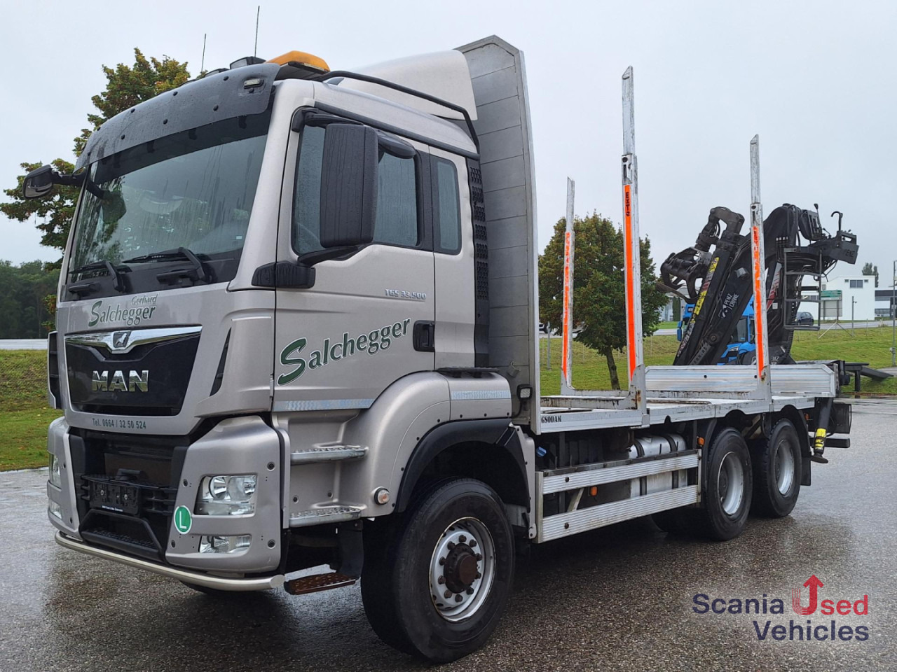 MAN TGS 33.500 6X6H BL HydroDrive + Penz 12Z - Logging truck, Crane truck: picture 1 MAN TGS 33.500 6X6H BL HydroDrive + Penz 12Z - Logging truck, Crane truck: picture 1