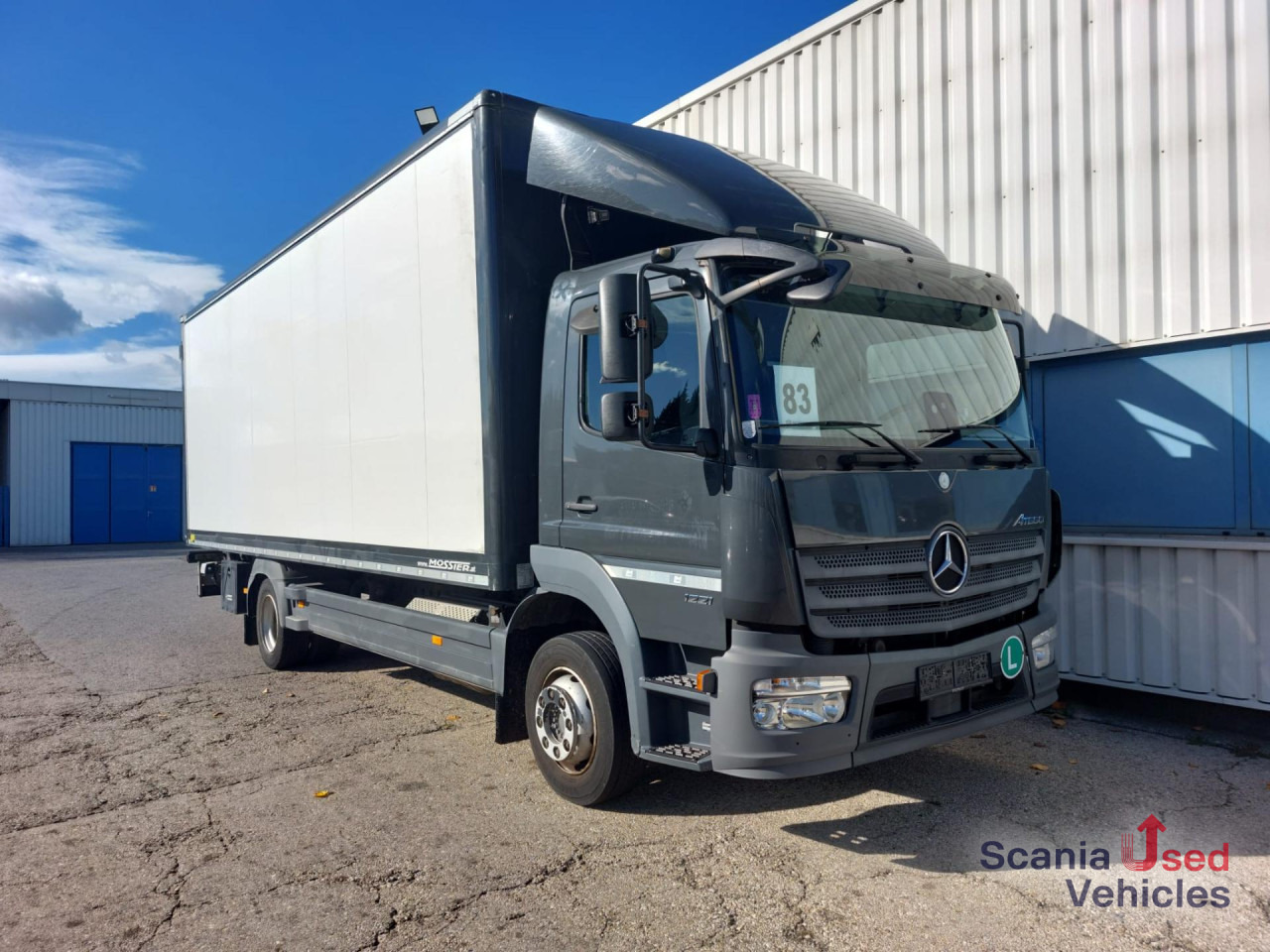 Box truck MERCEDES-BENZ Atego 1221 L Koffer Ladebordwand: picture 10 Box truck MERCEDES-BENZ Atego 1221 L Koffer Ladebordwand: picture 10