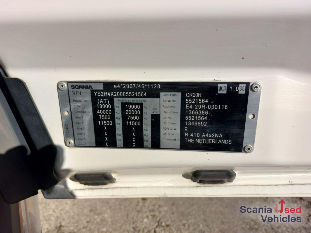 SCANIA R 410 A4x2NA Highline - Tractor unit: picture 5 SCANIA R 410 A4x2NA Highline - Tractor unit: picture 5