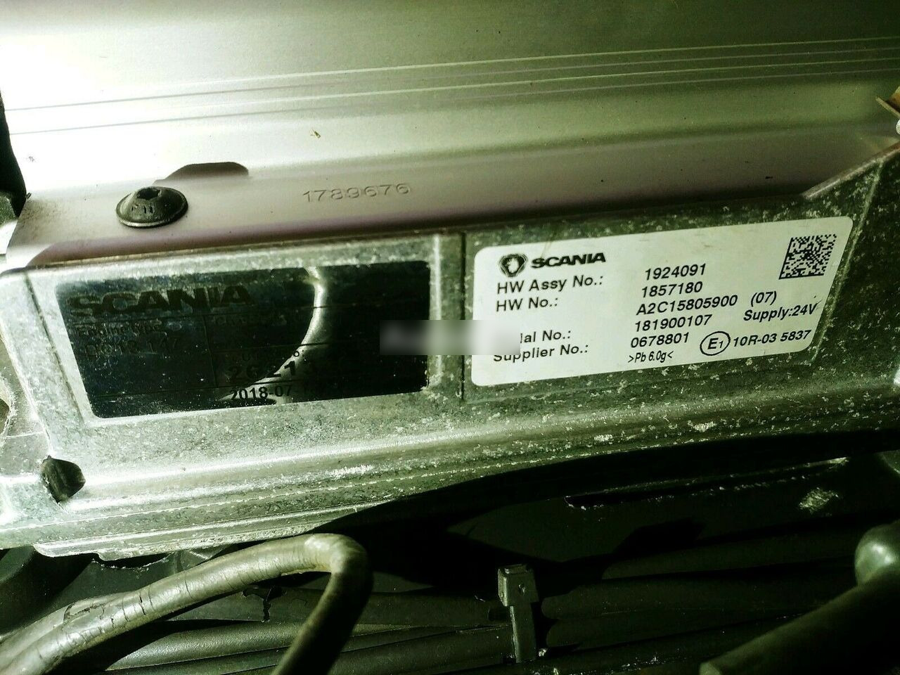 Engine for Truck Scania COMPLETE (without ECU) DC13147, 450, 2015: picture 12