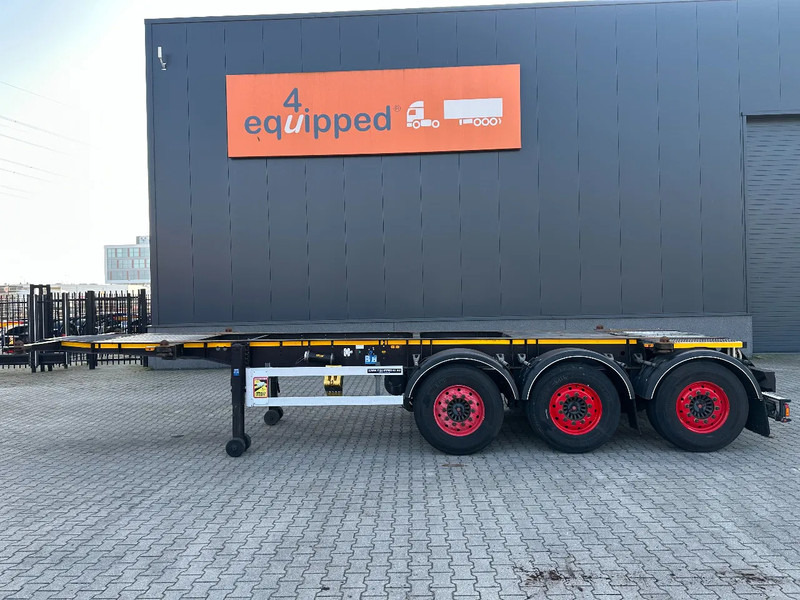 Burg 20FT + 20FT SWAP ADR (EX/II, EX/III, FL, AT) Chassis, empty weight: 3.690kg, SAF INTRADISC, 2x Liftaxle, NL-chassis - Container transporter/ Swap body semi-trailer: picture 2 Burg 20FT + 20FT SWAP ADR (EX/II, EX/III, FL, AT) Chassis, empty weight: 3.690kg, SAF INTRADISC, 2x Liftaxle, NL-chassis - Container transporter/ Swap body semi-trailer: picture 2