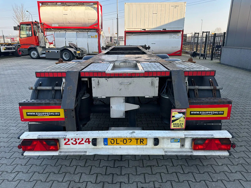Burg 20FT + 20FT SWAP ADR (EX/II, EX/III, FL, AT) Chassis, empty weight: 3.690kg, SAF INTRADISC, 2x Liftaxle, NL-chassis - Container transporter/ Swap body semi-trailer: picture 4 Burg 20FT + 20FT SWAP ADR (EX/II, EX/III, FL, AT) Chassis, empty weight: 3.690kg, SAF INTRADISC, 2x Liftaxle, NL-chassis - Container transporter/ Swap body semi-trailer: picture 4