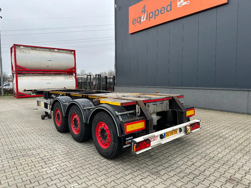 Burg 20FT ADR (EX/II, EX/III, FL, AT) Chassis, leeggewicht: 3.690kg, SAF INTRADISC, 2x Liftaxle, NL-chassis - Container transporter/ Swap body semi-trailer: picture 3 Burg 20FT ADR (EX/II, EX/III, FL, AT) Chassis, leeggewicht: 3.690kg, SAF INTRADISC, 2x Liftaxle, NL-chassis - Container transporter/ Swap body semi-trailer: picture 3