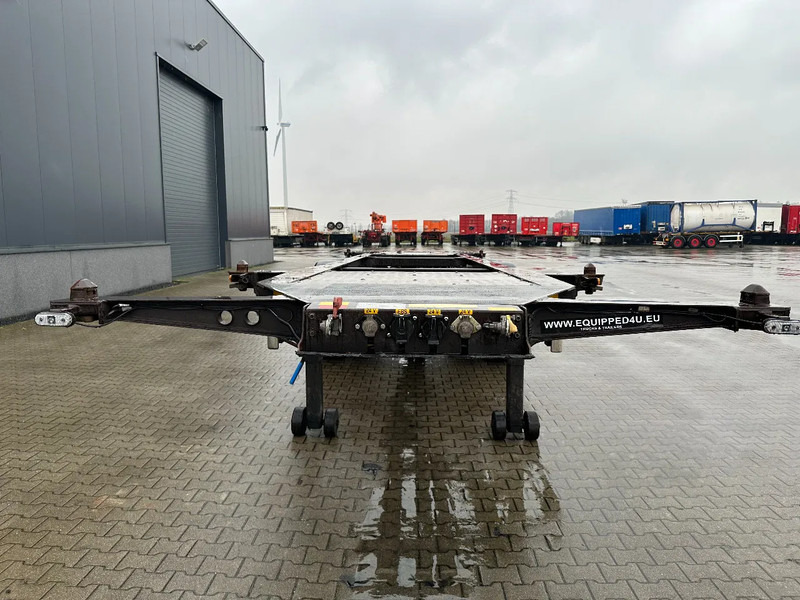 Burg 20FT ADR (EX/II, EX/III, FL, AT), Leergewicht: 3.690kg, SAF INTRADISC, 2x Liftachse, ALCOA, NL-Chassis, APK/ADR: 02-2026 - Container transporter/ Swap body semi-trailer: picture 5 Burg 20FT ADR (EX/II, EX/III, FL, AT), Leergewicht: 3.690kg, SAF INTRADISC, 2x Liftachse, ALCOA, NL-Chassis, APK/ADR: 02-2026 - Container transporter/ Swap body semi-trailer: picture 5