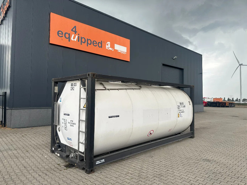 CIMC 20FT ISO / 25.020L-1-COMP. / L4BN / UN Portable / T11 / test: 09-2027 - Storage tank: picture 1 CIMC 20FT ISO / 25.020L-1-COMP. / L4BN / UN Portable / T11 / test: 09-2027 - Storage tank: picture 1