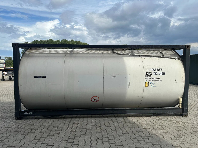 CIMC 20FT ISO / 25.020L-1-COMP. / L4BN / UN Portable / T11 / test: 10-2027 - Storage tank: picture 3 CIMC 20FT ISO / 25.020L-1-COMP. / L4BN / UN Portable / T11 / test: 10-2027 - Storage tank: picture 3