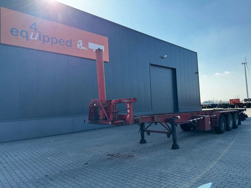 Gofa 40FT Tipping-chassis, SAF + drum, NL-trailer, APK: 11/2025 - Container transporter/ Swap body semi-trailer: picture 1 Gofa 40FT Tipping-chassis, SAF + drum, NL-trailer, APK: 11/2025 - Container transporter/ Swap body semi-trailer: picture 1