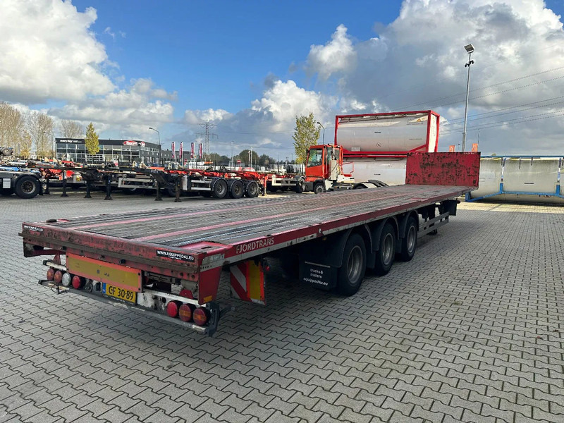 KEL-BERG HEAVY-DUTY MEGA PLATFORM, 1x 40FT / 2x 20FT HECKBÜNDIG, SAF + SCHEIBEBREMSEN, NL Auflieger - Dropside/ Flatbed semi-trailer: picture 3 KEL-BERG HEAVY-DUTY MEGA PLATFORM, 1x 40FT / 2x 20FT HECKBÜNDIG, SAF + SCHEIBEBREMSEN, NL Auflieger - Dropside/ Flatbed semi-trailer: picture 3