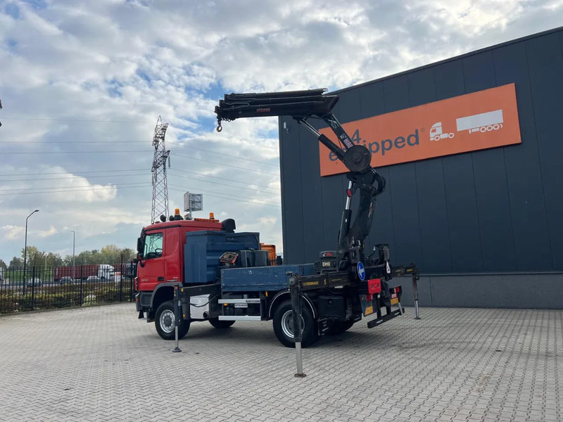 Crane truck Mercedes-Benz Actros 2046 4x4 / FULL SPRING / HIAB 288 EP 5 HIPRO Crane / EURO-5: picture 20