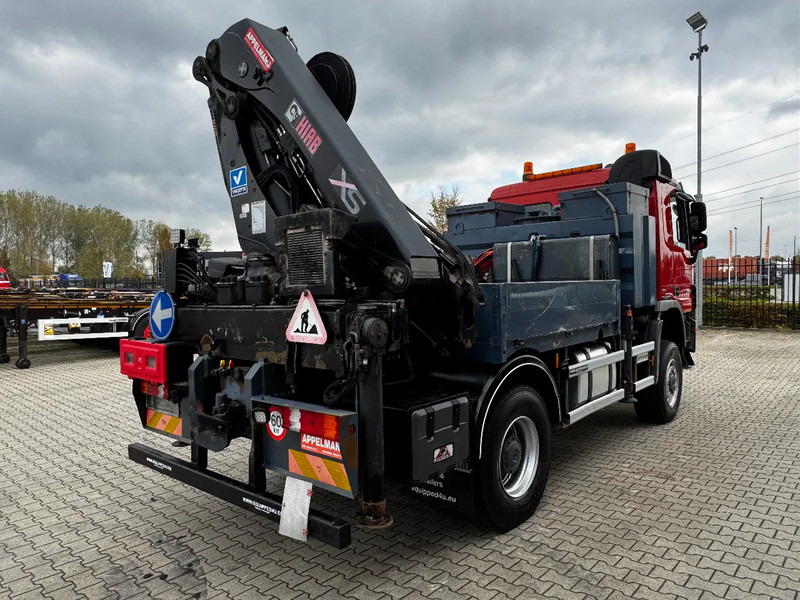 Crane truck Mercedes-Benz Actros 2046 4x4 / FULL SPRING / HIAB 288 EP 5 HIPRO Crane / EURO-5: picture 12