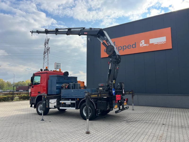 Crane truck Mercedes-Benz Actros 2046 4x4 / FULL SPRING / HIAB 288 EP 5 HIPRO Crane / EURO-5: picture 6