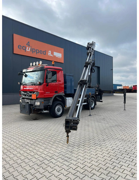 Mercedes-Benz Actros 2046 4x4 / FULL SPRING / HIAB 288 EP 5 HIPRO Crane / EURO-5 - Crane truck: picture 1 Mercedes-Benz Actros 2046 4x4 / FULL SPRING / HIAB 288 EP 5 HIPRO Crane / EURO-5 - Crane truck: picture 1