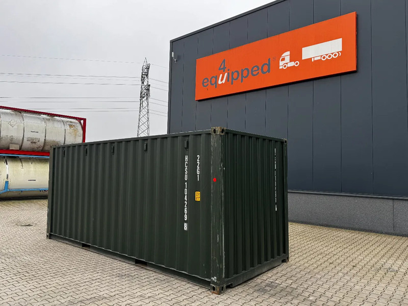Onbekend TOP 20FT DV 8'6" containers ONE-WAY, 2x available, darkgreen - Shipping container: picture 3 Onbekend TOP 20FT DV 8'6" containers ONE-WAY, 2x available, darkgreen - Shipping container: picture 3