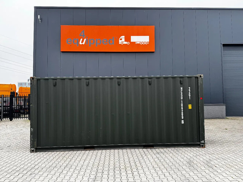 Onbekend TOP 20FT DV 8'6" containers ONE-WAY, 2x available, darkgreen - Shipping container: picture 2 Onbekend TOP 20FT DV 8'6" containers ONE-WAY, 2x available, darkgreen - Shipping container: picture 2