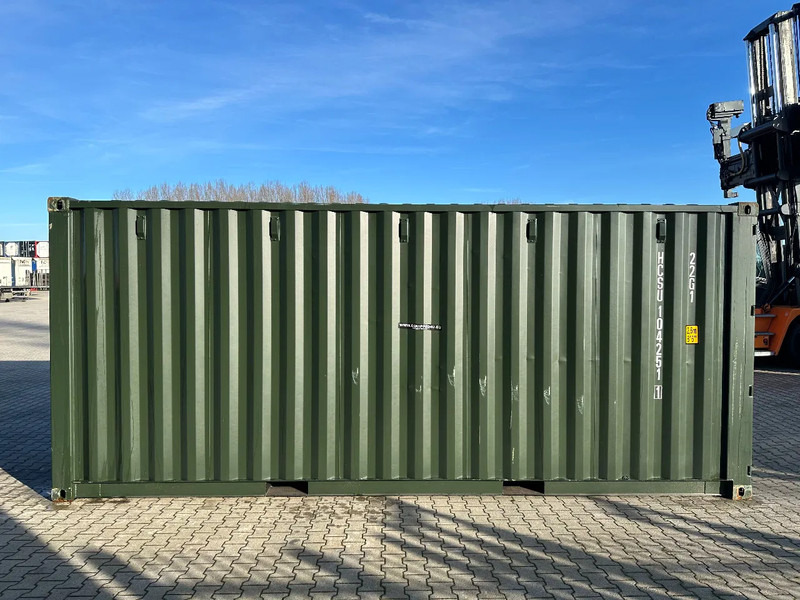 Onbekend TOP 20FT DV 8'6" containers ONE-WAY, 2x available, darkgreen - Shipping container: picture 4 Onbekend TOP 20FT DV 8'6" containers ONE-WAY, 2x available, darkgreen - Shipping container: picture 4
