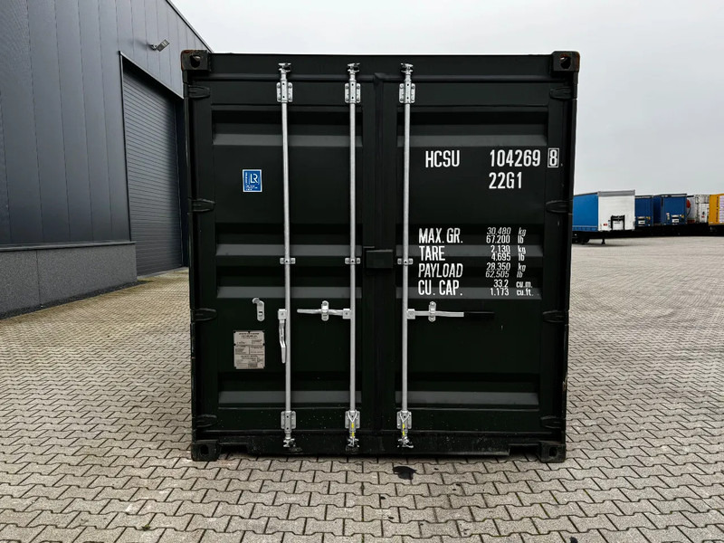 Onbekend TOP 20FT DV 8'6" containers ONE-WAY, 2x available, darkgreen - Shipping container: picture 4 Onbekend TOP 20FT DV 8'6" containers ONE-WAY, 2x available, darkgreen - Shipping container: picture 4