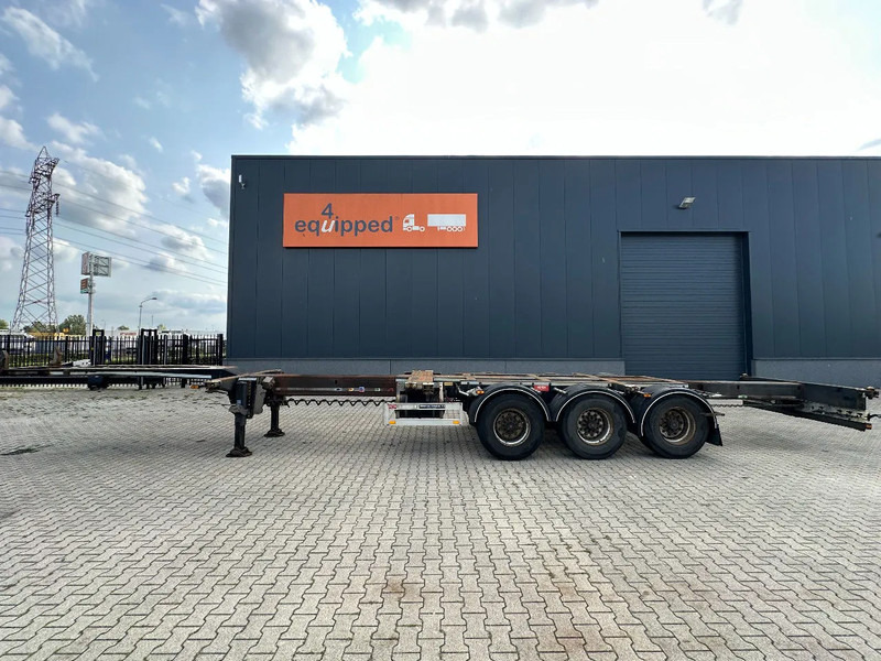 Pacton FLEX XL 45FT HC multi (3x extendable), liftaxle, SAF + DRUM, NL-chassis, APK: 12/2025 - Container transporter/ Swap body semi-trailer: picture 3 Pacton FLEX XL 45FT HC multi (3x extendable), liftaxle, SAF + DRUM, NL-chassis, APK: 12/2025 - Container transporter/ Swap body semi-trailer: picture 3