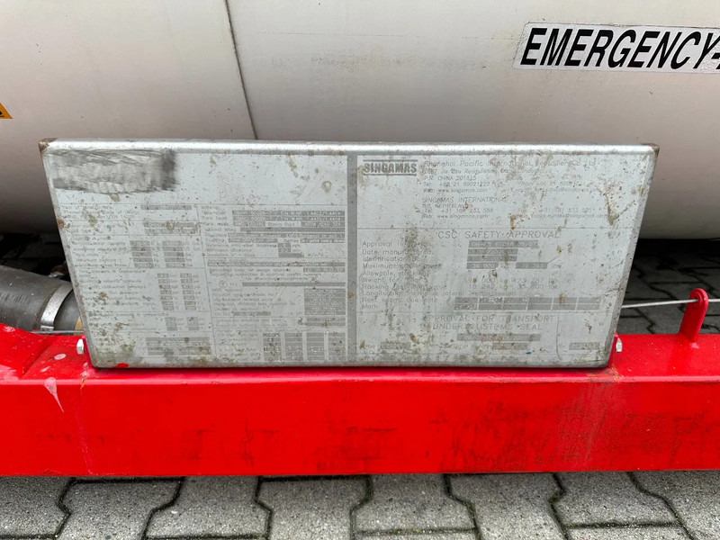 Storage tank for transportation of fuel SINGAMAS 20FT ISO, 26.000L/1-COMP/3 BAFFELS/3 manholes, 5Y inspection: 06/2027: picture 14