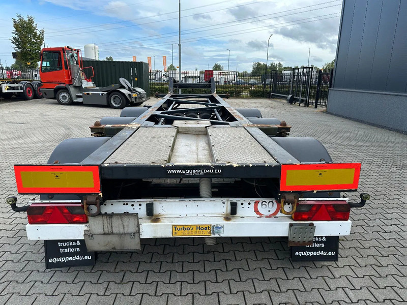TURBOS HOET Turbo's Hoet 20FT HC GOOSENECK ADR CHASSIS / BPW + DISC / ADR (FL, AT, OX) / NL-trailer / APK / 2x available - Container transporter/ Swap body semi-trailer: picture 4 TURBOS HOET Turbo's Hoet 20FT HC GOOSENECK ADR CHASSIS / BPW + DISC / ADR (FL, AT, OX) / NL-trailer / APK / 2x available - Container transporter/ Swap body semi-trailer: picture 4