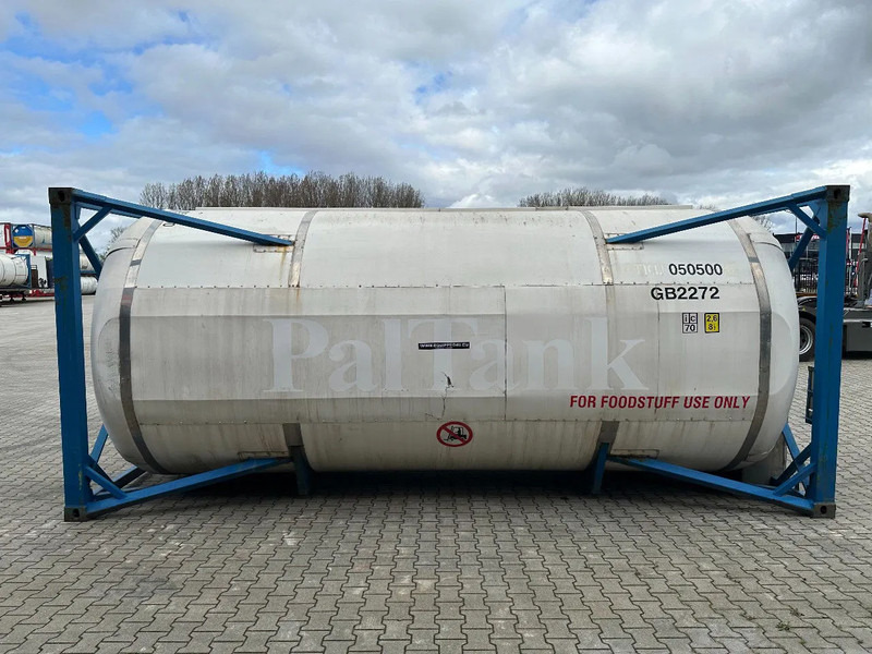 UBH FOODSTUFF 20FT ISO 24.750L/1-comp., - Storage tank: picture 3 UBH FOODSTUFF 20FT ISO 24.750L/1-comp., - Storage tank: picture 3
