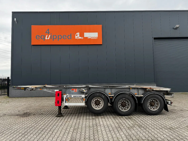 Van Hool 20FT /20FT SWAP ADR (EX/II, EX/III, FL, OX, AT), BPW, disc brakes, liftaxle, galvanized, ALCOA, NL-Chassis, empty weight 3.300KG - Container transporter/ Swap body semi-trailer: picture 2 Van Hool 20FT /20FT SWAP ADR (EX/II, EX/III, FL, OX, AT), BPW, disc brakes, liftaxle, galvanized, ALCOA, NL-Chassis, empty weight 3.300KG - Container transporter/ Swap body semi-trailer: picture 2