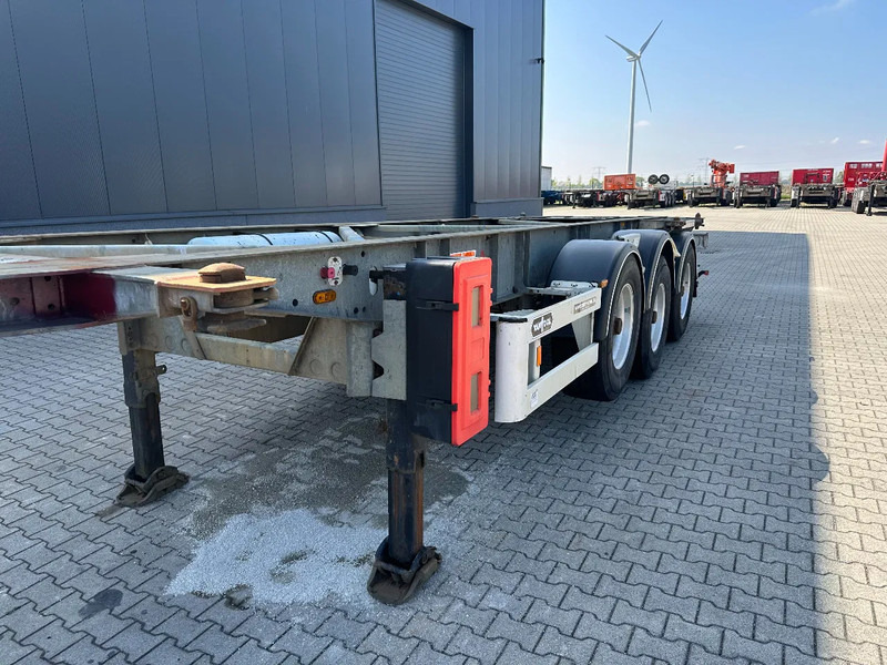 Container transporter/ Swap body semi-trailer Van Hool 20FT/30FT, ADR (EX/II, EX/III, FL, AT), BPW + drum, ALCOA, galvanized, liftaxle, NL-Chassis: picture 11