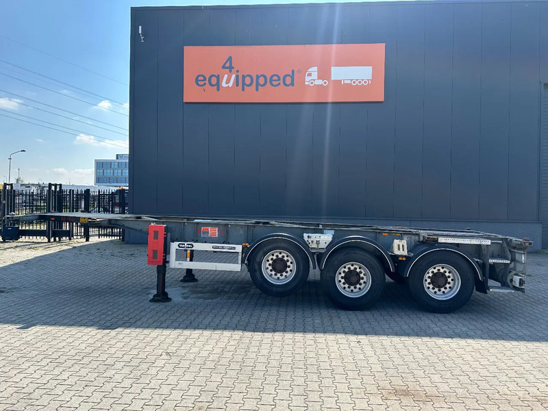 Van Hool 20FT/30FT, ADR (EX/II, EX/III, FL, AT), BPW + drum, ALCOA, galvanized, liftaxle, NL-Chassis - Container transporter/ Swap body semi-trailer: picture 2 Van Hool 20FT/30FT, ADR (EX/II, EX/III, FL, AT), BPW + drum, ALCOA, galvanized, liftaxle, NL-Chassis - Container transporter/ Swap body semi-trailer: picture 2