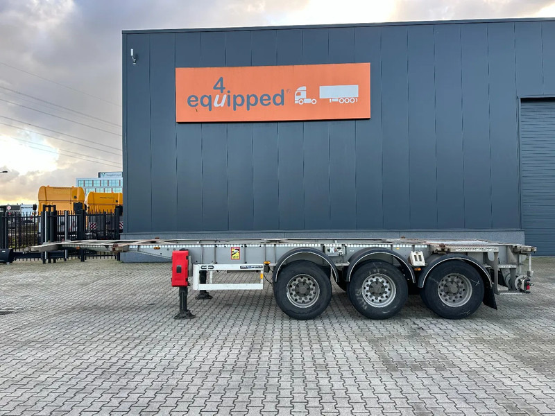 Van Hool 20FT/30FT, ADR (FL, AT, OX), empty weight: 3.700kg, ALCOA, galvanized, BPW + DISC, liftaxle - Container transporter/ Swap body semi-trailer: picture 2 Van Hool 20FT/30FT, ADR (FL, AT, OX), empty weight: 3.700kg, ALCOA, galvanized, BPW + DISC, liftaxle - Container transporter/ Swap body semi-trailer: picture 2