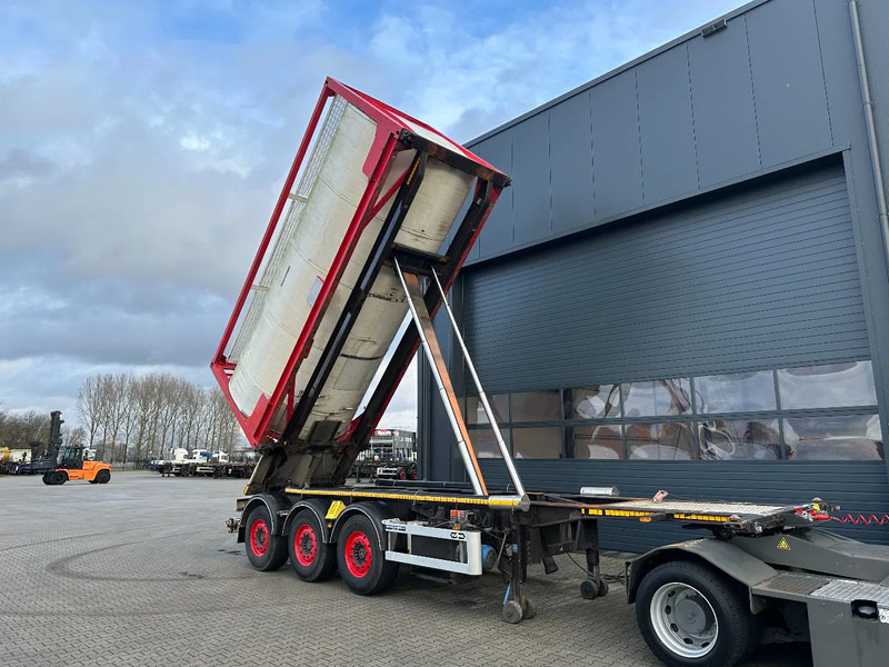 Van Hool 20FT, 66° Tipping-chassis, ADR (EX/II, EX/III, FL, AT), SAF, 2 liftaxles, 380V - Container transporter/ Swap body semi-trailer: picture 1 Van Hool 20FT, 66° Tipping-chassis, ADR (EX/II, EX/III, FL, AT), SAF, 2 liftaxles, 380V - Container transporter/ Swap body semi-trailer: picture 1