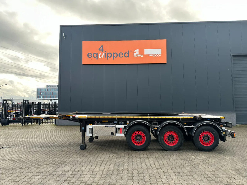 Van Hool 20FT, 66° Tipping-chassis, ADR (EX/II, EX/III, FL, AT), SAF, 2 liftaxles, 380V - Container transporter/ Swap body semi-trailer: picture 3 Van Hool 20FT, 66° Tipping-chassis, ADR (EX/II, EX/III, FL, AT), SAF, 2 liftaxles, 380V - Container transporter/ Swap body semi-trailer: picture 3