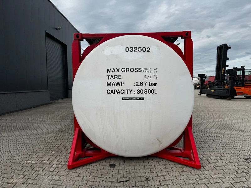 Van Hool 20FT SWAP BODY 30.800L, IMO-4, 5Y/CSC-inspection: 03-2028 - Storage tank: picture 5 Van Hool 20FT SWAP BODY 30.800L, IMO-4, 5Y/CSC-inspection: 03-2028 - Storage tank: picture 5