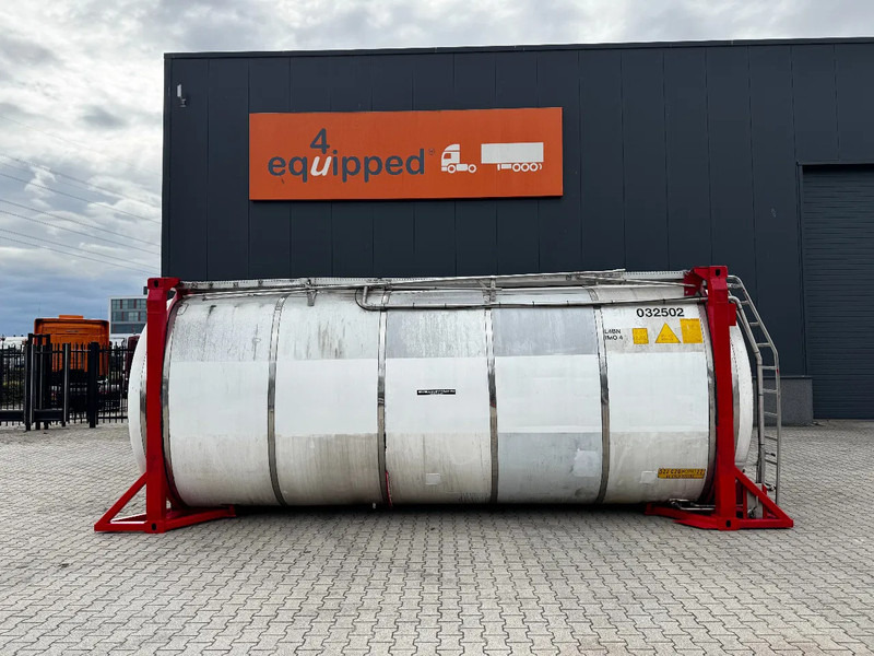 Van Hool 20FT SWAP BODY 30.800L, IMO-4, 5Y/CSC-inspection: 03-2028 - Storage tank: picture 2 Van Hool 20FT SWAP BODY 30.800L, IMO-4, 5Y/CSC-inspection: 03-2028 - Storage tank: picture 2