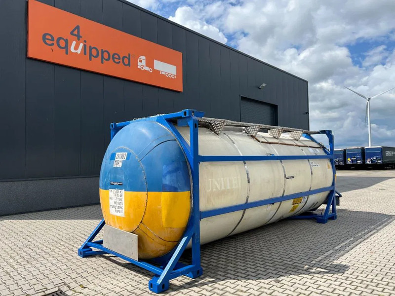 Van Hool 20FT SWAPBODY 28.075L, UN PORTABLE, T11, valid 5Y- + CSC inspection: 10/2025 - Storage tank: picture 1 Van Hool 20FT SWAPBODY 28.075L, UN PORTABLE, T11, valid 5Y- + CSC inspection: 10/2025 - Storage tank: picture 1