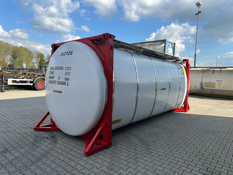 Van Hool 20FT SWAPBODY 30.800L, UN PORTABLE, T11, 2.5Y- + CSC inspection: 02/2028 - Storage tank: picture 4 Van Hool 20FT SWAPBODY 30.800L, UN PORTABLE, T11, 2.5Y- + CSC inspection: 02/2028 - Storage tank: picture 4