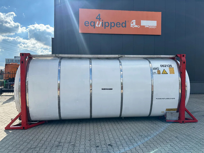Van Hool 20FT SWAPBODY 30.800L, UN PORTABLE, T11, 2.5Y- + CSC inspection: 02/2028 - Storage tank: picture 2 Van Hool 20FT SWAPBODY 30.800L, UN PORTABLE, T11, 2.5Y- + CSC inspection: 02/2028 - Storage tank: picture 2