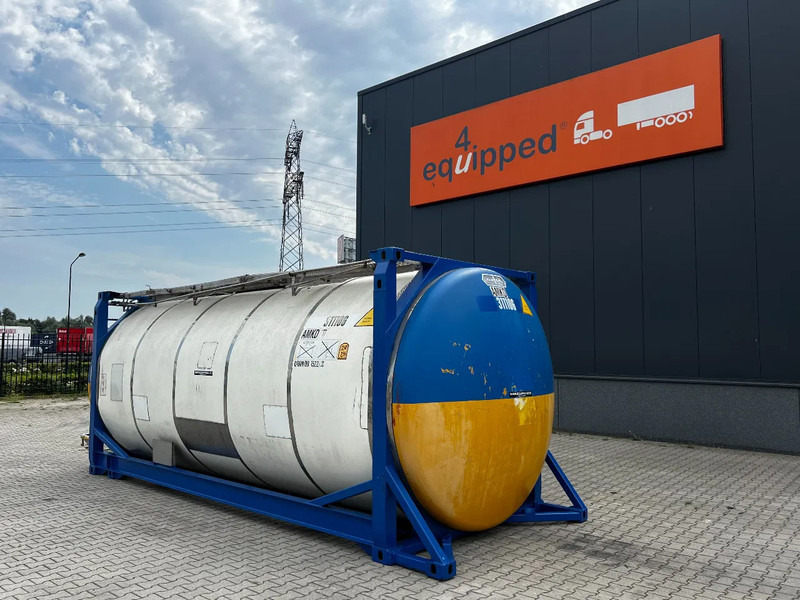 Van Hool 20FT SWAPBODY 30.800L, UN PORTABLE, T7, 5Y ADR- + CSC inspection: 02/2026 - Storage tank: picture 3 Van Hool 20FT SWAPBODY 30.800L, UN PORTABLE, T7, 5Y ADR- + CSC inspection: 02/2026 - Storage tank: picture 3