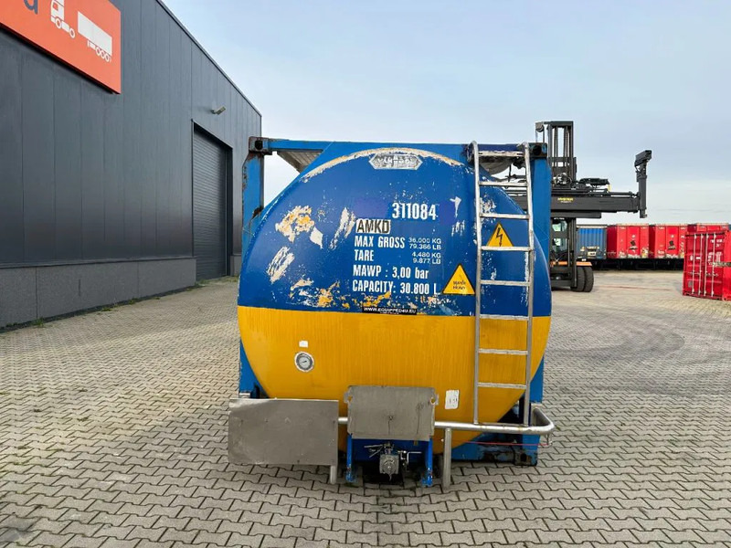 Van Hool 20FT SWAPBODY 30.800L, UN PORTABLE, T7, 5Y ADR- + CSC inspection: 06/2025 - Storage tank: picture 4 Van Hool 20FT SWAPBODY 30.800L, UN PORTABLE, T7, 5Y ADR- + CSC inspection: 06/2025 - Storage tank: picture 4