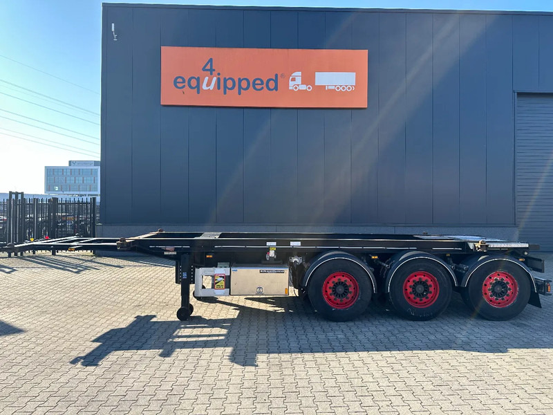 Van Hool 20FT Tipping-chassis, ADR (EX/II, EX/III, FL, AT), SAF, 2 liftaxles, APK/ADR: 06-2025 - Container transporter/ Swap body semi-trailer: picture 3 Van Hool 20FT Tipping-chassis, ADR (EX/II, EX/III, FL, AT), SAF, 2 liftaxles, APK/ADR: 06-2025 - Container transporter/ Swap body semi-trailer: picture 3