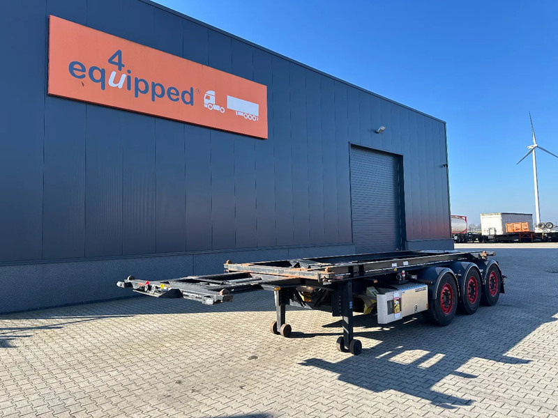 Van Hool 20FT Tipping-chassis, ADR (EX/II, EX/III, FL, AT), SAF, 2 liftaxles, APK/ADR: 06-2025 - Container transporter/ Swap body semi-trailer: picture 2 Van Hool 20FT Tipping-chassis, ADR (EX/II, EX/III, FL, AT), SAF, 2 liftaxles, APK/ADR: 06-2025 - Container transporter/ Swap body semi-trailer: picture 2